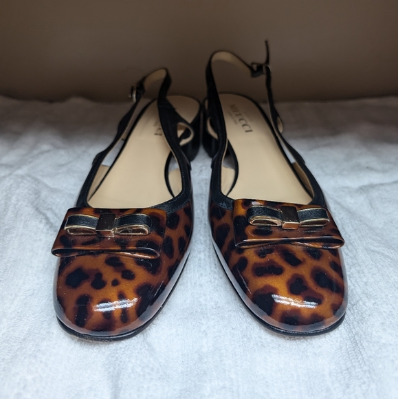 Sesto Meucci Tortoise Shell Slingbacks. Excellent condition. Size 8N - Picture 2 of 7